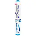 Зубна щітка Sensodyne Відновлення та Захист, м'яка, білий з синім