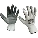 Перчатки рабочие Werk WE2109 с серым нитриловым покрытием размер 10