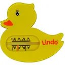 Термометр для воды Lindo желтый (Pk 004 жел)