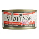 Влажный корм для кошек Vibrisse Jelly, тунец креветки в желе, 70 г (C1018425)