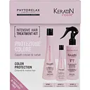 Набір для волосся Phytorelax Laboratories Keratin Color Intensive Hair Шампунь 250 мл + Спрей-термозахист 200 мл + Кондиціонер 100 мл