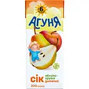 Сік Агуня Яблучно-грушевий 200 мл