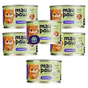 Набор влажного корма для взрослых кошек MAU PAW 600 г (5 шт. + 1 шт. подарок х 100 г)