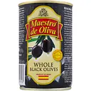 Маслини Maestro de Oliva з кісточкою 280 г жерстяна банка ключ