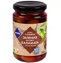 Асорті Премія зелених оливок і каламата 300 г