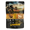 Сухий корм Ambrosia Grain Free для кошенят зі свіжою індичкою та куркою 100 г