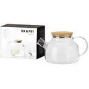 Уценка. Чайник из боросиликатного стекла 1 л (80250530-1)