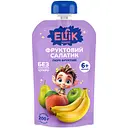 Пюре Elfik Magic Фруктовый салатик из яблок, груш, персиков и бананов без добавления сахара 200 г