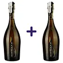 Вино ігристе Bottega Vino dei Poeti Prosecco Exta Dry DOCG екстра сухе біле 11,5% 1.5 л (2 шт. х 0.75 л)