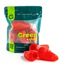 Заморожений перець червоний Green Shop цілий (екстра) 1000 г