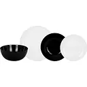 Уценка. Столовый сервиз Luminarc Diwali Black & White, 19 предметов (P4360)