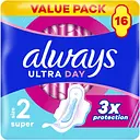 Гігієнічні прокладки Always Ultra Day Super розмір 2, 16 шт.