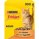 Уцінка. Сухий корм для котів Friskies з куркою та овочами 300 г 