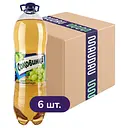 Упаковка напитка Соковинка Виноград белый сильногазированный 12 л (2 л х 6 шт.)