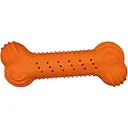 Іграшка для собак Trixie Кістка з шарудящим звуком, 18 см, помаранчева