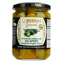 Оливки Bernal Gourmet фаршировані халапеньйо 436 г