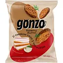 Сухарики ржаные Gonzo со вкусом сала с чесноком 50 г