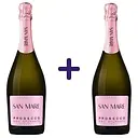Вино ігристе San Mare Prosecco DOC Spumante екстрасухе біле 11% 1.5 л (2 шт. х 0.75 л)