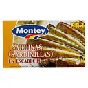 Уцінка. Сардина Montey тихоокеанська в маринаді 90 г