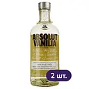 Горілка Absolut Vanilia 38% 0.7 л х 2 шт.