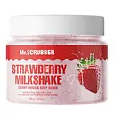 Крем-скраб для рук и тела Mr. Scrubber Strawberry Milkshake з ароматом полуничного коктейлю 250 г