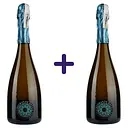 Ігристе вино Borgofulvia Spumante Bianco brut біле брют 11,5% 1.5 л (2 шт. х 0.75 л)