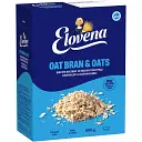 Висівки вівсяні Elovena з вівсяними пластівцями 600 г