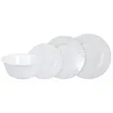 Уценка. Сервиз Luminarc Cadix, 6 персон, 19 предметов, белый (L0300)