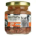 Влажный корм для кошек Basttet`o Holistic кусочки филе ягненка в желе 130 г стекло