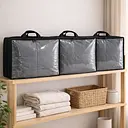 Набір сумок-органайзерів ORGANIZE для речей S, 3 шт (чорний)