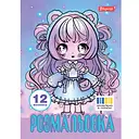 Раскраска А4 1Вересня Anime baby girls 12 страниц (743065)