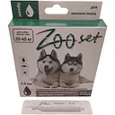 Краплі протипаразитарні ZOOset для собак і котів вагою 20-40 кг 3 мл №4