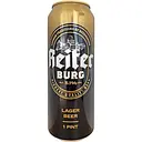 Пиво Reiter Burg Lager Beer світле 5.1% 0.568 л з/б