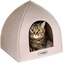 Домик для животных BronzeDog M 40х40х42 см бежевый