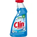 Засіб для миття вікон та скла Clin Crystal Блакитний запаска 500 мл