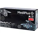 Уцінка. Рукавички нітрилові MediPlus BlackyPlus light чорні розмір L 100 шт. (6970245754515) 