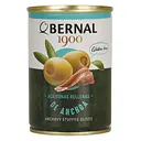 Оливки Bernal фаршированные анчоусом 292 г