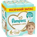 Уценка. Подгузники Pampers Premium Care 6 (13-18 кг) 128 шт.