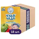 Упаковка сока Чудо-Чад Яблоко-Персик с мякотью 3.6 л (200 мл х 18 шт.)