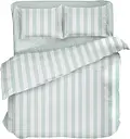 Комплект постельного белья Lelit Евро бирюзовый с белым поликоттон P-0134/2 (le2000000273808)