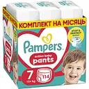 Уценка. Подгузники-трусики Pampers Active Baby Pants 7 (17+ кг) 114 шт.