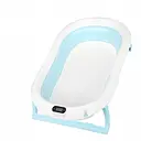 Дитяча ванна складна з подушкою, термометром Kanzaa Blue
