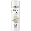 Уценка. Гель для бритья Gillette Satin Care Olay Vanilla Cashmere женский 200 мл