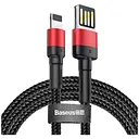 Кабель Baseus Cafule cable Special Edition USB For iP Lighting 1m Red Black