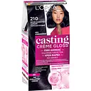 Фарба-догляд для волосся без аміаку L'Oreal Paris Casting Creme Gloss відтінок 210 чорний перламутровий 120 мл (A7295976)