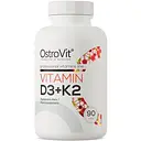 Вітаміни та мінерали OstroVit Vitamin D3+K2 90 таблеток