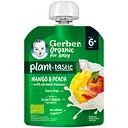 Пюре Gerber Organic с манго, персиком и кокосовым муссом для детей от 6 месяцев 80 г