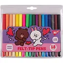Фломастери Yes Line Friends 18 шт.(650551)
