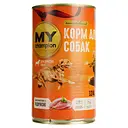 Вологий корм для собак MY champion шматочки з індичкою 1240 г