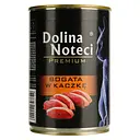 Вологий корм для котів Dolina Noteci Premium cat М'ясні шматочки у соусі з качкою 400 г
